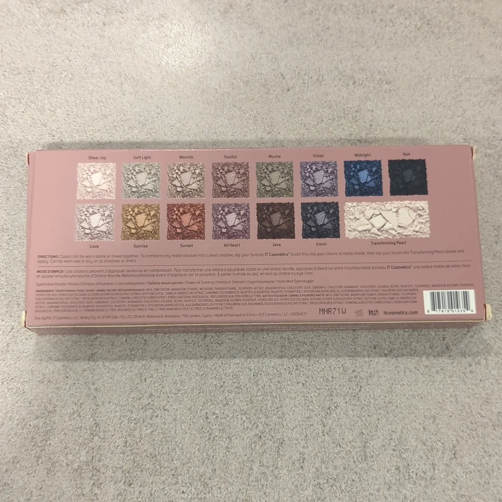 It cosmetics naturally pretty matte luxe transforming eyeshadow palette - NIB - Picture 3 of 4